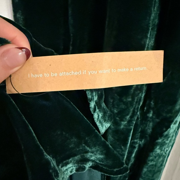 Reformation Rimini Velvet Maxi Dress - Picture 6 of 8